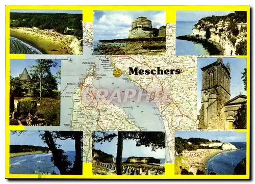 Cartes postales moderne Cote de Beaute Meschers