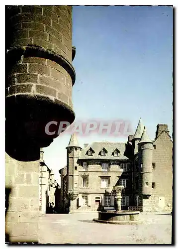 Moderne Karte Salers Cantal Joyau de la Haute Auvergne