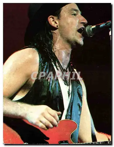 Cartes postales moderne Chanteur Paul Houston dit Bono Vox