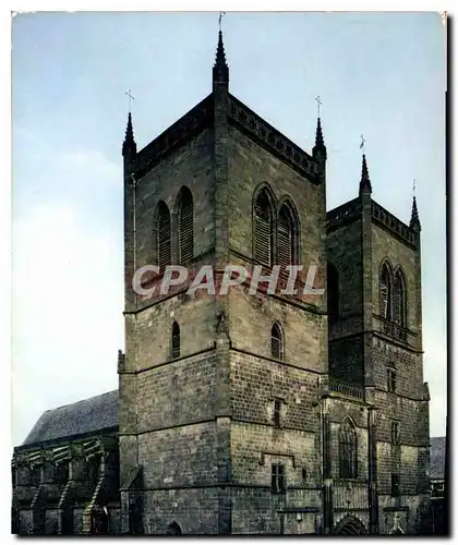 Moderne Karte Le Cantal Pittoresque Saint Flour La Cathedrale