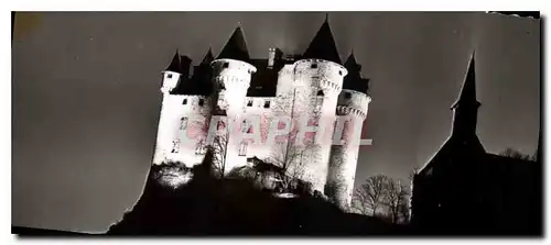 Cartes postales moderne Chateau de Val pres Bort correze Commune de Lanobre Cantal Monument du XV