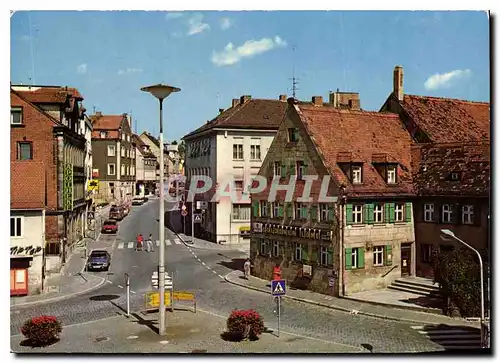 Moderne Karte Zimdorf bei Nurnberg Marktplatz und Further Strabe