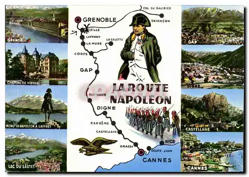 Cartes postales moderne La Route Napoleon