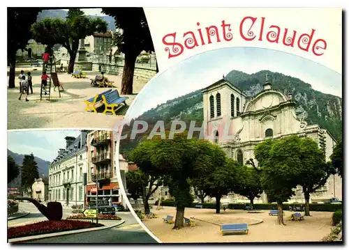 Moderne Karte Saint Claude Jura