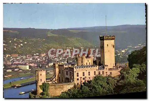 Cartes postales moderne Rhein Burg Stolzenfels