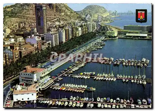 Cartes postales moderne Alicante Puerta Vista aerena