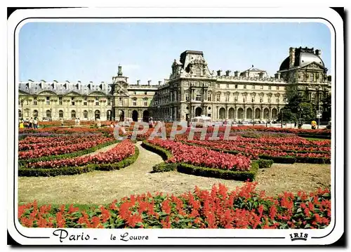 Cartes postales moderne Le Louvre l'aile Nord et les Jardins