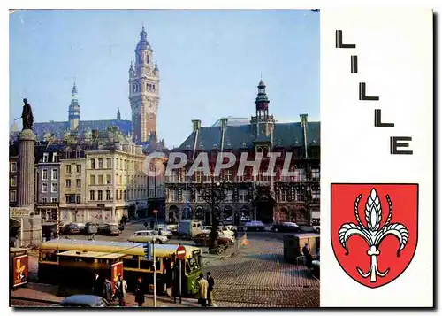 Cartes postales moderne Lille Nord Grand Place