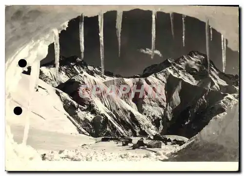 Cartes postales moderne Les Deux Alpes Alpe de Venosc Vue generale et la Muselle