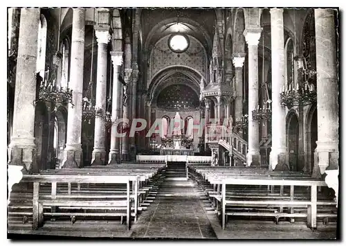 Cartes postales moderne Pelerinage de Notre Dame de la Salette Interieur de la Basilique