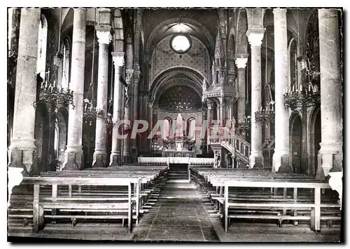 Moderne Karte Pelerinage de Notre Dame de la Salette Interieur de la Basilique