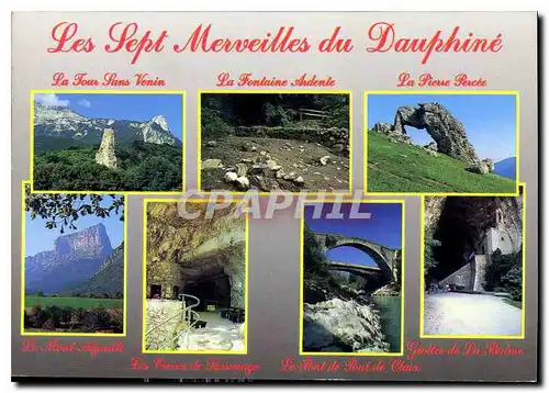Cartes postales moderne Les Sept Merveilles du Dauphine