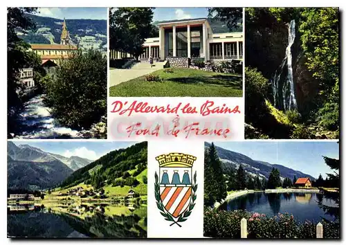 Cartes postales moderne D'Allevard les Bains Fond de France