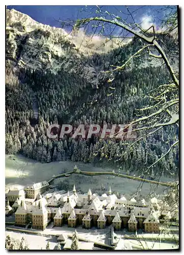 Cartes postales moderne Monastere de la Grande Chartreuse Vue generale en Hiver