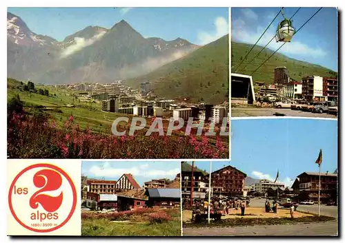 Cartes postales moderne Les Deux Alpes Isere