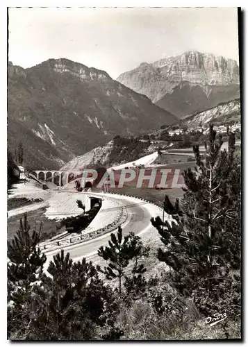 Cartes postales moderne Les Belles Alpes Francaises Route d'Hiver des Alpes