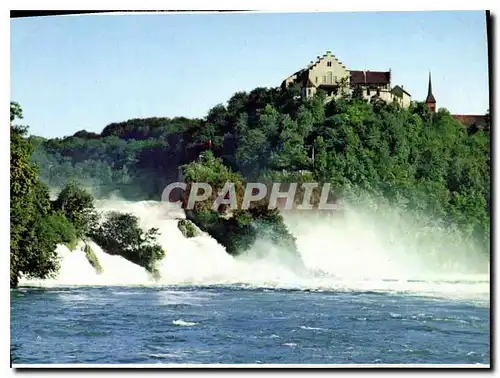 Moderne Karte Rheinfall Schweiz Scholb Laufen