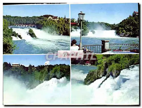 Cartes postales moderne Rheinfall Schweiz