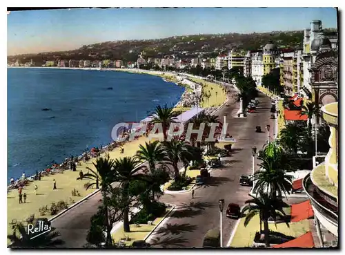 Cartes postales moderne La Cote d'Azur Nice La Promenade des Anglais