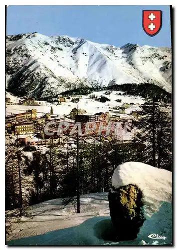 Cartes postales moderne Station Ete Hiver Auron Alpes Maritimes vue Pittoresque sur le centre de la station