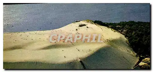 Moderne Karte Cote Aquitaine Baie d'Arcachon Gironde la Dune du Pilat