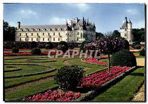 Cartes postales moderne Les Chateaux de la Loire Chenonceaux Indre et Loire le Chateau et la Tour des Marques