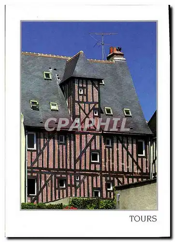 Cartes postales moderne Tours Indre et Loire Maison ancienne du XVe