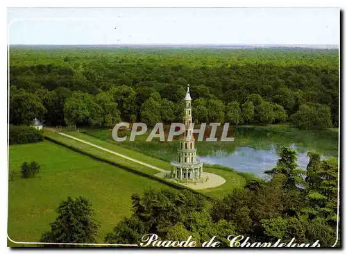 Cartes postales moderne Chateaux de Loire Amboise I et L Pagode de Chanteloup