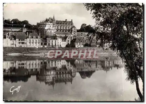 Cartes postales moderne En Touraine les Chateaux de la Loire Amboise I et L le Chateau et la Loire