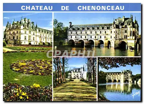 Cartes postales moderne Val de Loire Chateau de Chenonceau Indre et Loire