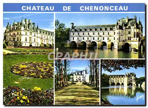 Cartes postales moderne Val de Loire Chateau de Chenonceau Indre et Loire