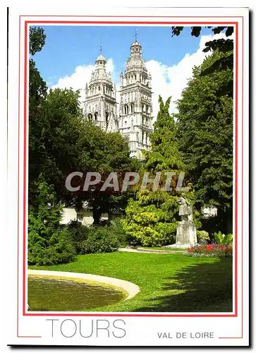 Cartes postales moderne En Touraine Tours Indre et Loire la Cathedrale Saint Gatien