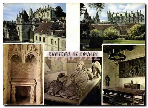 Cartes postales moderne En Touraine Chateau de Loches Indre et Loire