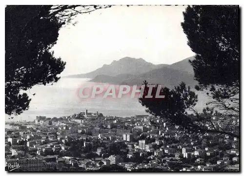 Cartes postales moderne La Cote d'Azur Cannes et l'Esterel vus de Super Cannes