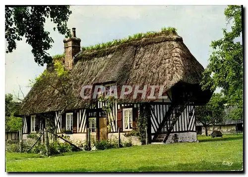 Cartes postales moderne La Normandie Pittoresque Chaumiere du Pays d'Auge