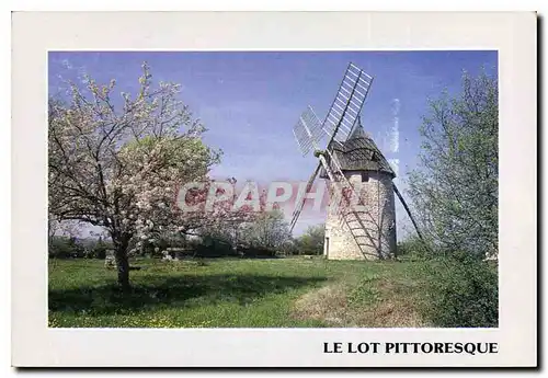 Moderne Karte Le Lot au Hasard d'une Promenade sur les Causses