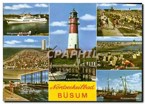 Cartes postales moderne Nordseeheilbad Busum