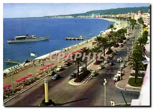 Cartes postales moderne Nice la Promenade des Anglais vue prise de l'Hotel Ruhl