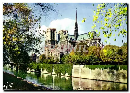 Moderne Karte Paris Notre Dame