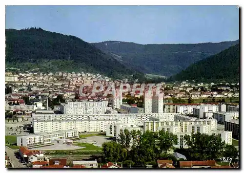 Moderne Karte Oyonnax vue generale sur Oyonnax