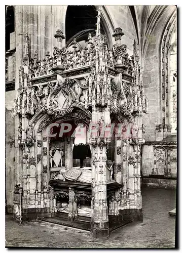 Moderne Karte Bourg en Bresse Ain Eglise de Brou debut XVI S Tombeau de Marguerite d'Autriche