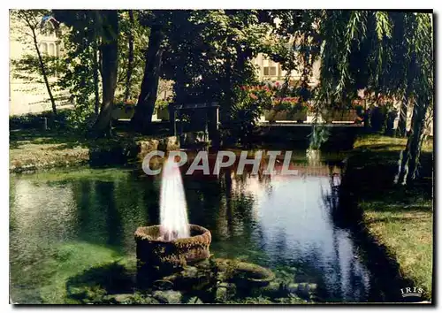 Cartes postales moderne Divonne les Bains la Source Vidart dans son oasis de verdure
