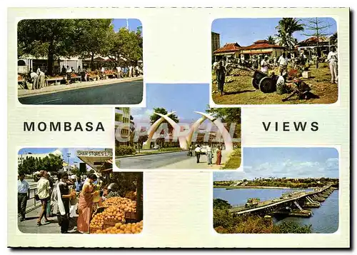 Moderne Karte Mombasa Views