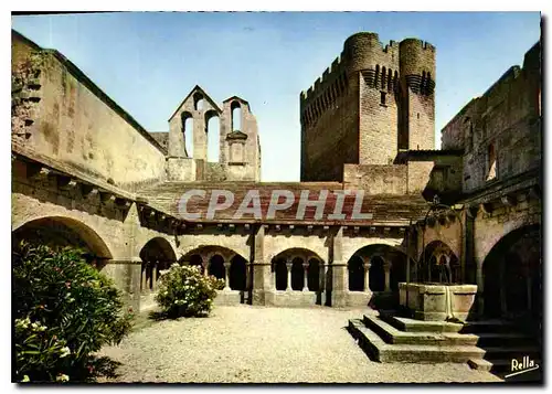 Cartes postales moderne La Provence Environs d'Arles B du R Abbaye de Montmajour le Cloitre fin du XII S