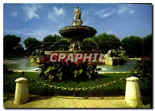 Cartes postales moderne La Cite du Roy Rene Aix en provence la Grande Fontaine sur la Rotonde XIX siecle