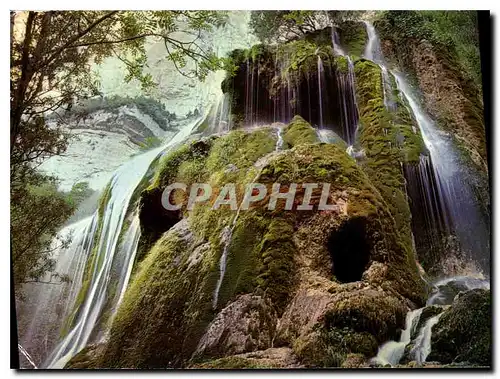 Moderne Karte Les Gorges de la Bourne Cascade a Choranche