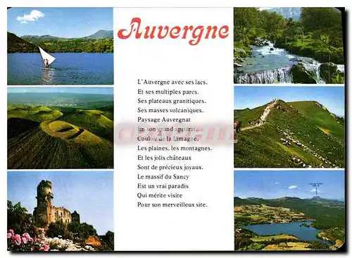 Cartes postales moderne Auvergne