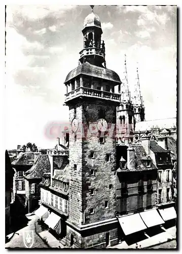 Cartes postales moderne Moulins Allier beffroi Jacquemart et Fleche de la Cathedrale