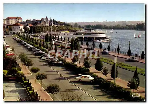 Cartes postales moderne Vichy Allier Station Ideale Sante Vacances Boulevard de Lattre de Tassigny et la Rotonde du Lac