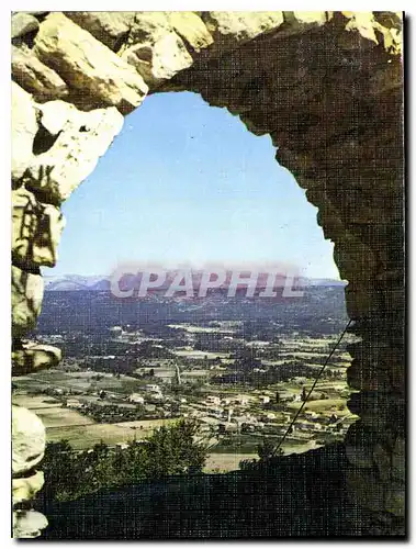 Moderne Karte La Castellet Village Medieval Trou de la Dame